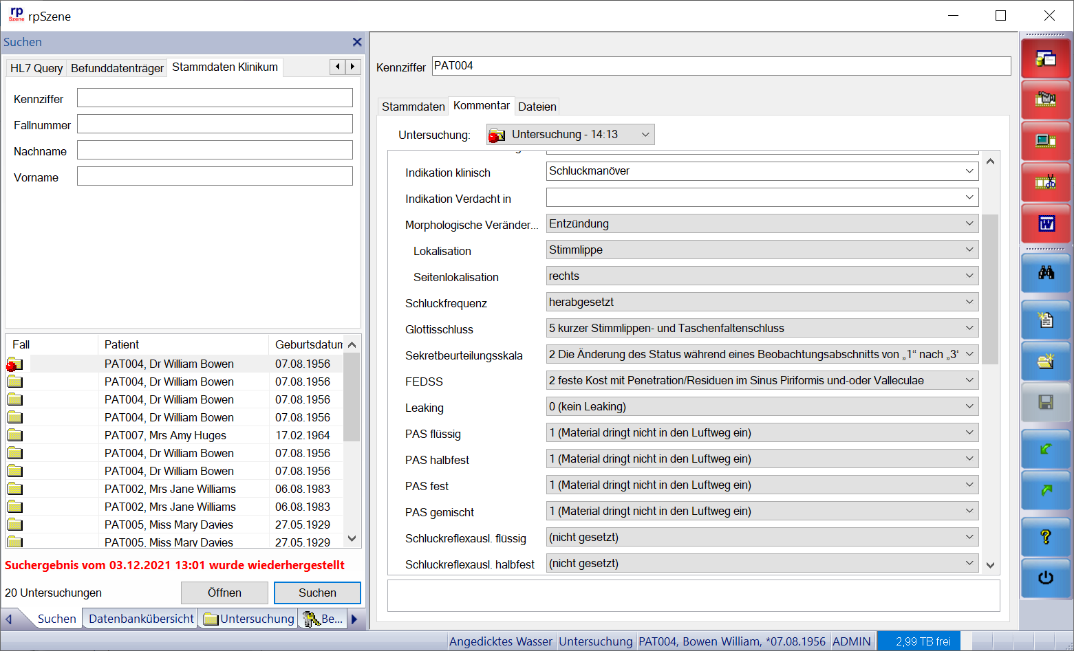 Datenbank individuell anpassbar